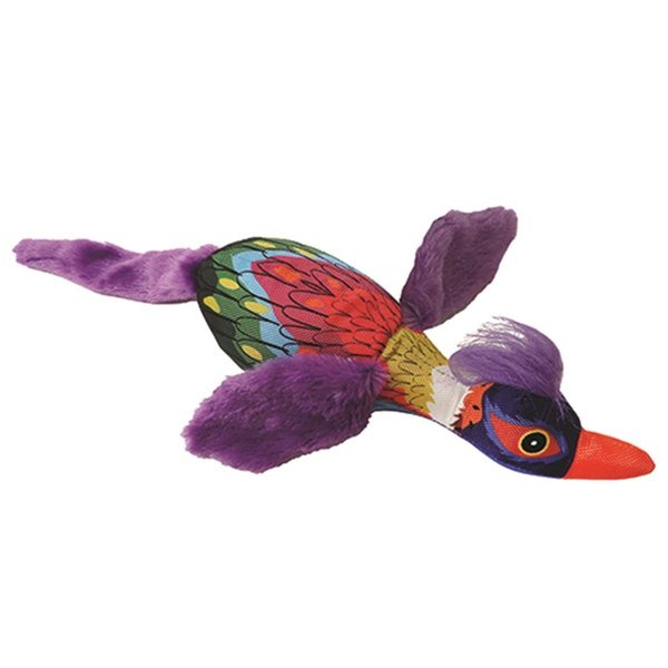 Schoochie Pet Mardi Gras Bird Plush Toys 19 in 544